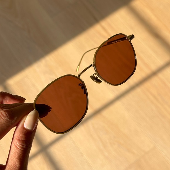 Bottega Veneta round metal sunglasses - Picture 3 of 9